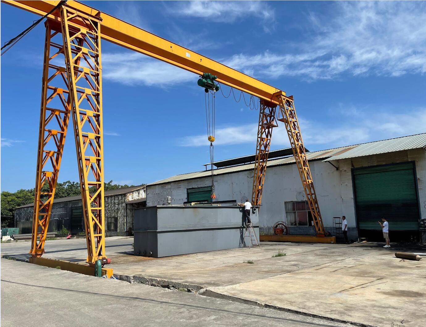 唐河南阳恒坤环保设备有限公司设备制作与施工动态