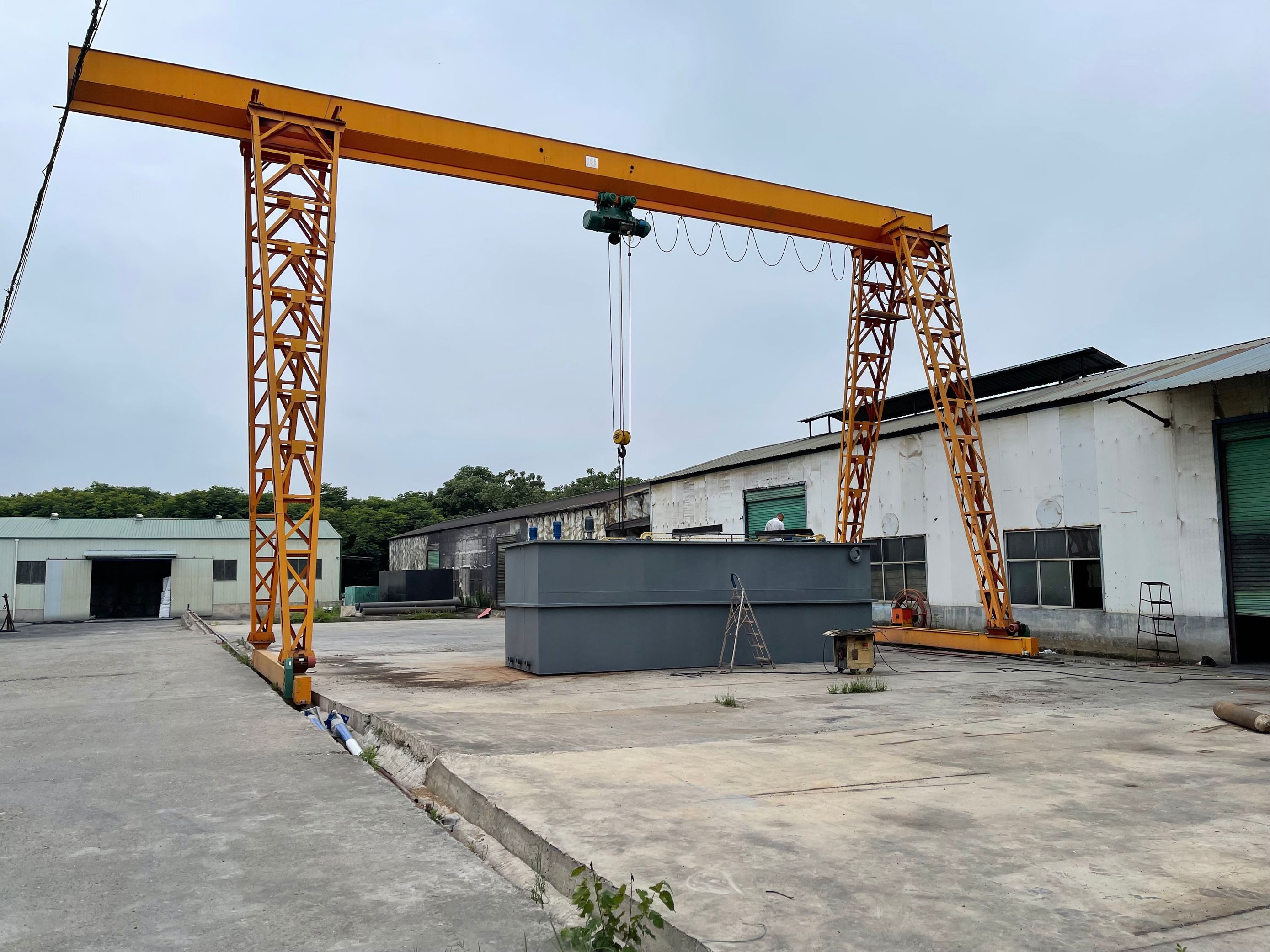 唐河南阳恒坤环保设备有限公司设备制作与施工动态