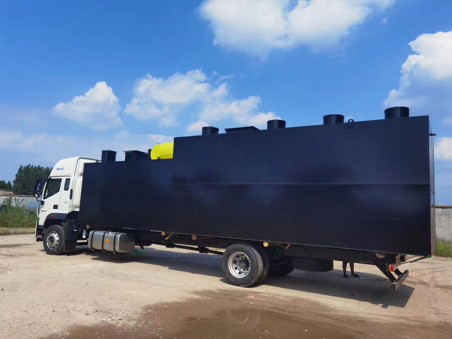 唐河恒坤环保近期污水处理设备发货