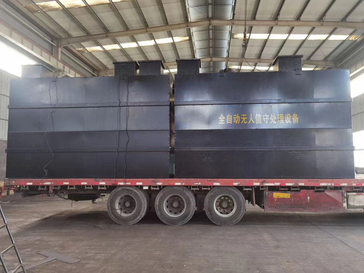 唐河恒坤环保近期污水处理设备发货安装